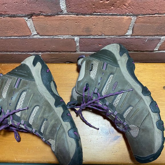 KEEN women's Koven mid-height waterproof hiking boot, wood violet - Picture 3 of 5